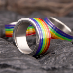 Lgbtq+ Gay Progressive Stainless Steel Cock Ring