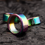 Rainbow LGBTQ Meditation Stainless Steel Cock Ring