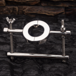 Torture Squeezer Testicular Scrotum Restraint Weight Cock Ring Scrotum Pendant Stainless Steel