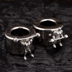 Titan Hercules Stainless Steel Testicles Ball Stretcher Weight Cock Ring Scrotum Pendant BDSM Ball Stretching