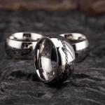 Handwrite Stainless Steel Cock Ring