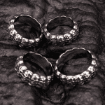 Grinning Skull Stainless Steel Cock Ring - Image 2