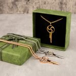 Triskelion Chastity Key Necklace Accessory Fits All Cages In Our Store Integrated Locks Key Holder - Image 4