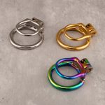 Open Stainless Steel Chastity Cage Training Ring - Image 3