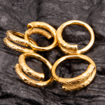 Golden Cudgel Cock Ring A Unique Monkey King inspired gold Plated Stainless Steel Cock Ring - Image 9