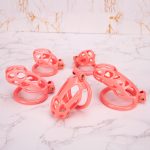 Mamba Pink Chastity Cage Flat Ring - Image 3