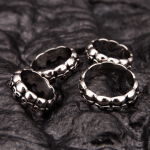 Steel Skull Stainless Steel Cock Ring - Image 4