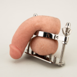 Heavy Spiked and Stretching CBT Stainless Steel Adjustable Ball Stretcher Removable Testicular Scrotum Restraint - Image 8