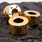 Handmade Gold Plated Stainless Steel Ball Stretcher Weight Scrotum Stretcher Extreme - Image 6
