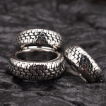 Tire Stainless Steel Cock Ring - Image 3