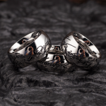Handwrite Stainless Steel Cock Ring - Image 3