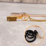 BDSM Symbol Chastity Key Bracelets Accessory Fits All Cages In Our Store Integrated Locks Key Holder - Image 6
