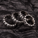 Grinning Skull Stainless Steel Cock Ring - Image 3