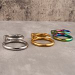 Open Stainless Steel Chastity Cage Training Ring - Image 4