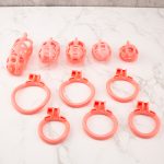 Mamba Pink Chastity Cage Curved Ring - Image 5