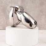 HTV4 Stainless Steel Chastity Cage - Image 5
