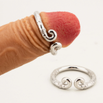 The Monkey King Silver Penis Ring Stainless Steel Cock Ring - Image 10