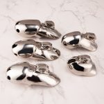 HTV3 Stainless Steel Chastity Cage - Image 5