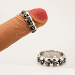 Steel Skull Stainless Steel Cock Ring - Image 10
