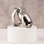 HTV4 Stainless Steel Chastity Cage - Image 6