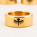 Octopus Gold Plated Stainless Steel Penis Ring Jewelry Cock Ring - Image 9