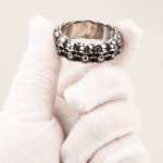 Grinning Skull Stainless Steel Cock Ring - Image 8