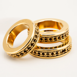 Gold Plated Chain Stainless Steel Testicles Ball Stretcher Weight Cock Ring Scrotum Pendant BDSM Ball Stretching - Image 9