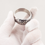 Dragon Scale Stainless Steel Cock Ring - Image 7