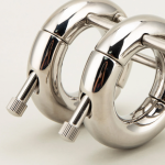 Adjustable Ball Stretcher Weight Stainless Steel Chastity Extreme CBT - Image 2