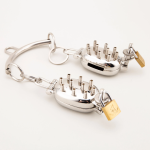 Removable Evil Shells Brutal Testicle Crusher Ball Stretcher CBT - Image 3