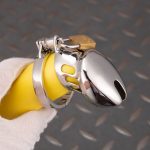 Stainless Steel Cock Cage Metal Chastity Cage - Image 6