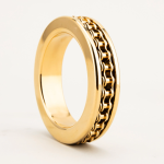 Gold Plated Chain Stainless Steel Testicles Ball Stretcher Weight Cock Ring Scrotum Pendant BDSM Ball Stretching - Image 8