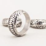 Dragon Scale Stainless Steel Cock Ring - Image 6
