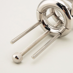 Adjustable Ball Stretcher Weight Stainless Steel Chastity Extreme CBT - Image 3