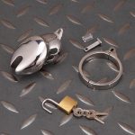 Stainless Steel Cock Cage Metal Chastity Cage - Image 7