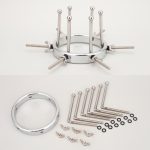 Adjustable Stainless Steel Metal Anal Dilator Vagina Speculum Extreme Anal Spreader - Image 7