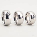 Moon And Stars Stainless Steel Penis Ring Jewelry Cock Ring - Image 7