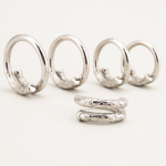 Silver Hoop Penis Ring Stainless Steel Cock Ring - Image 7