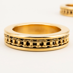 Gold Plated Chain Stainless Steel Testicles Ball Stretcher Weight Cock Ring Scrotum Pendant BDSM Ball Stretching - Image 7