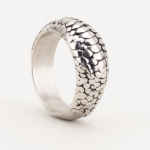Dragon Scale Stainless Steel Cock Ring - Image 5