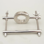 Torture Squeezer Testicular Scrotum Restraint Weight Cock Ring Scrotum Pendant Stainless Steel - Image 7