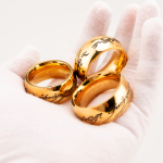 Handwrite Gold Plated Stainless Steel Cock Ring - Image 5