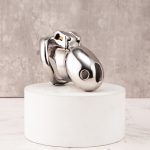 HTV3 Stainless Steel Chastity Cage - Image 8