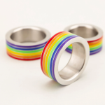Lgbtq+ Gay Progressive Stainless Steel Cock Ring - Image 6