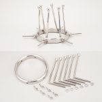 Adjustable Stainless Steel Metal Anal Dilator Vagina Speculum Extreme Anal Spreader - Image 8