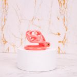 Mamba Pink Chastity Cage Flat Ring - Image 9