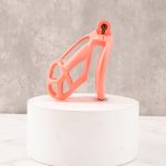 Mamba Pink Chastity Cage Curved Ring - Image 10