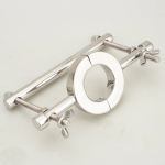 Torture Squeezer Testicular Scrotum Restraint Weight Cock Ring Scrotum Pendant Stainless Steel - Image 6