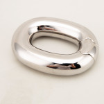 Ellipses Stainless Steel Testicles Ball Stretcher Weight Cock Ring Scrotum Pendant BDSM Ball Stretching - Image 5