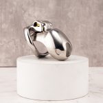 HTV3 Stainless Steel Chastity Cage - Image 9